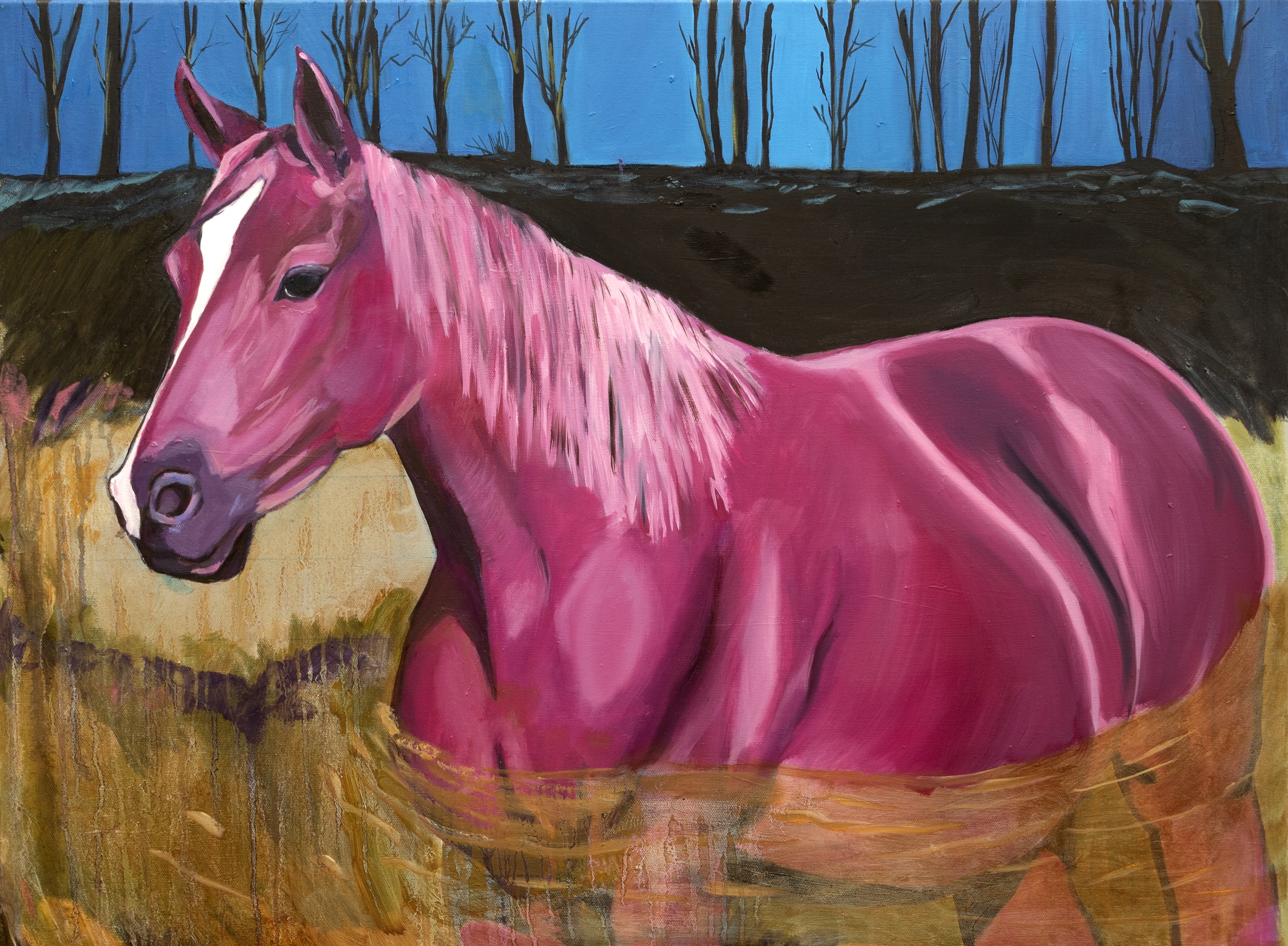 Caballo rosado